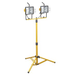 Halogen lamp with stand