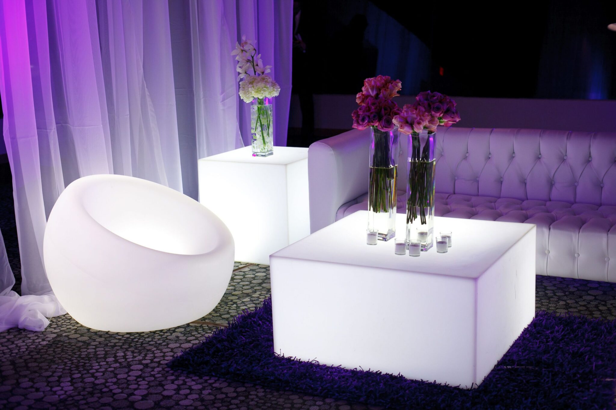 LED Furniture Rental 9Rental LED Bar Counter Rental