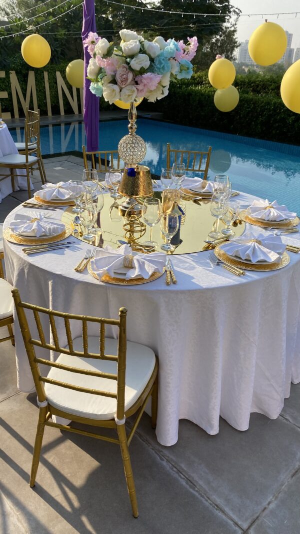 chair and table rental